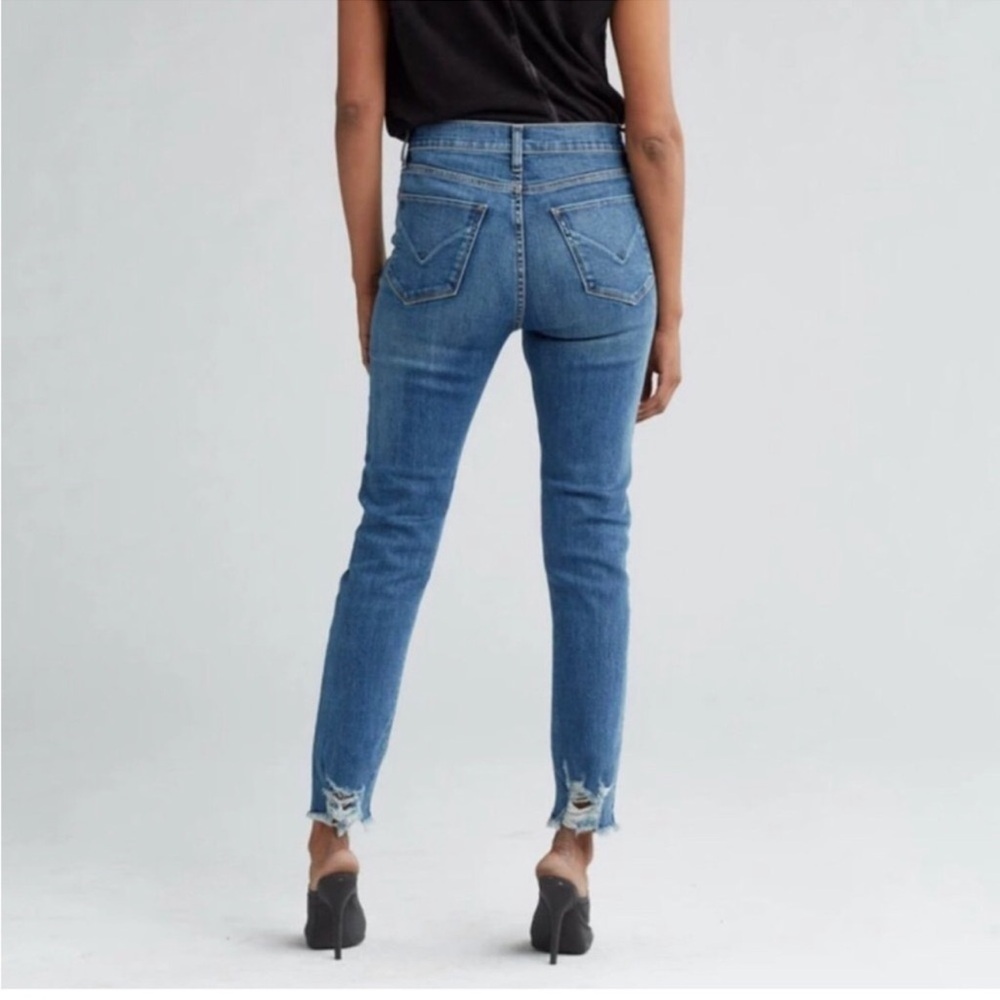 Hudson Jeans Holly High Rise Skinny Crop Denim Jean Size 30